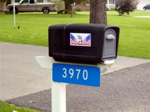 911 address sign1 911 Address signs like this make it much easier for first responders to find your house.