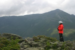 Steve enjoying the Mt Washington view Steve on Mt Washington enjoying the view.